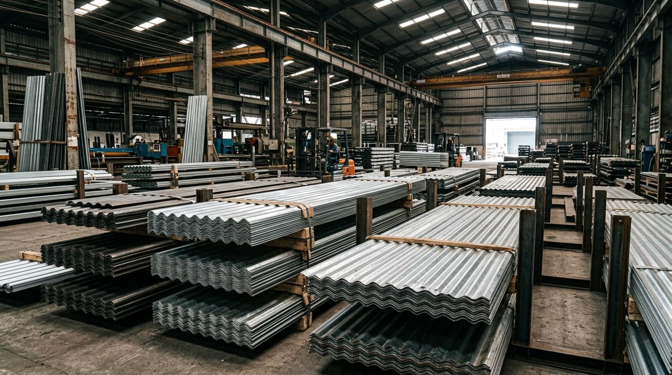 Galvanized GI Roofing Sheets & Metal Plates